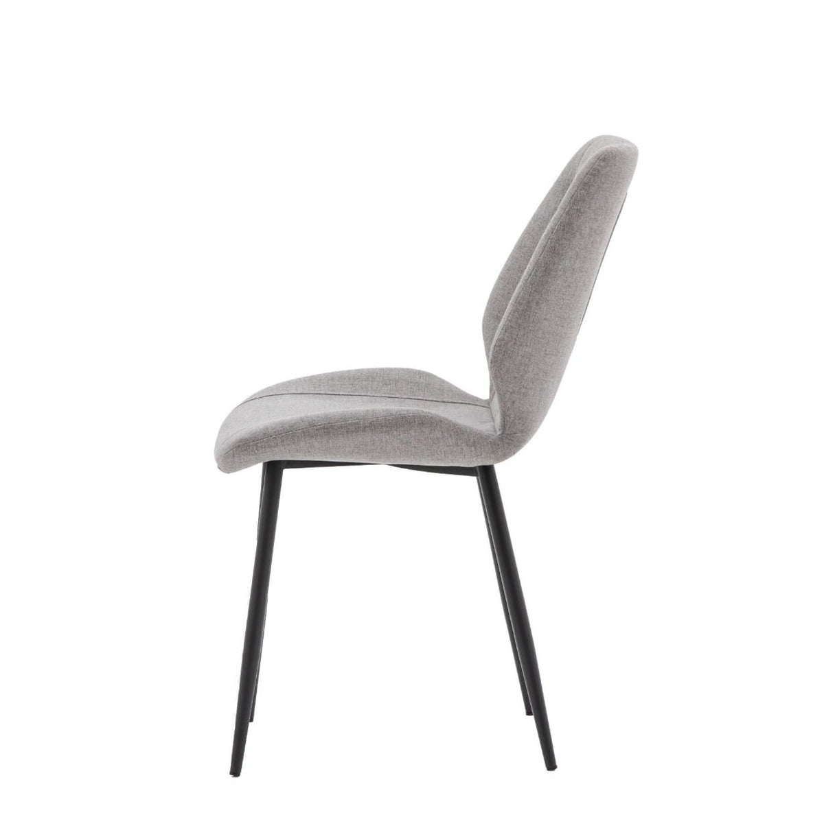 Jace Dining Chair in Light Grey - Set of 2
