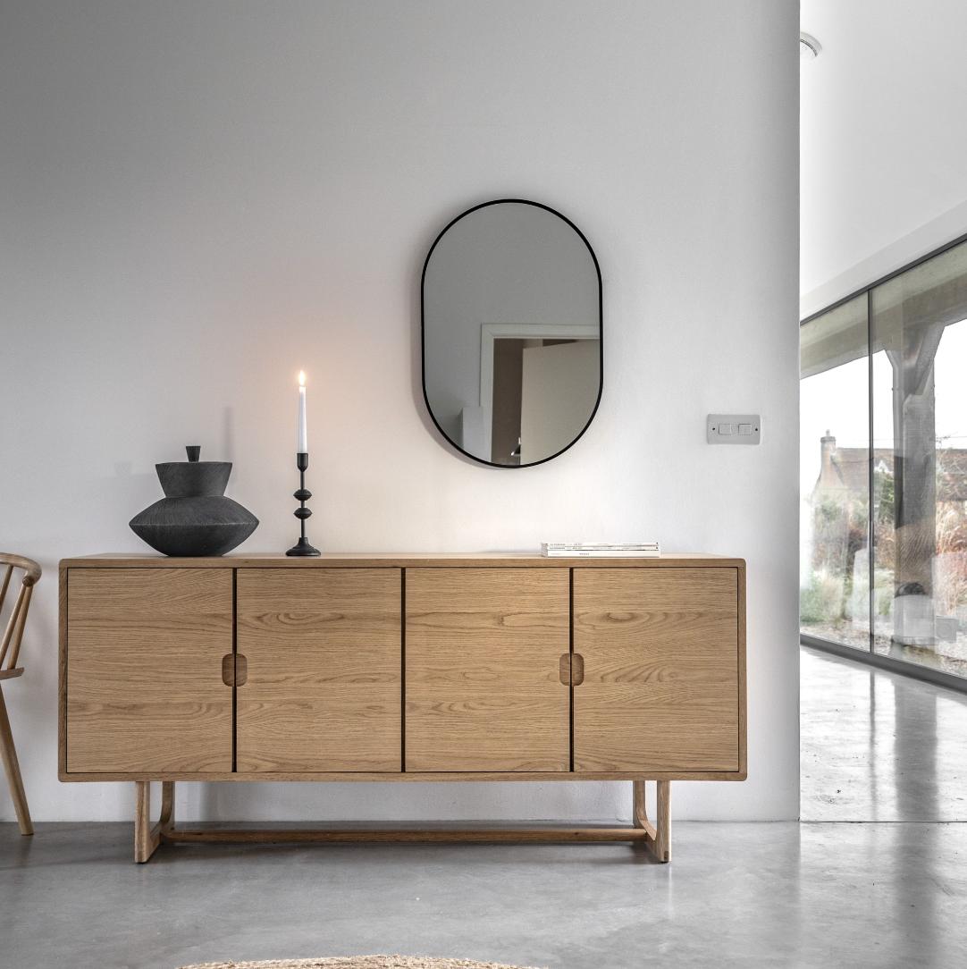 Nordia 4 Door Sideboard Natural