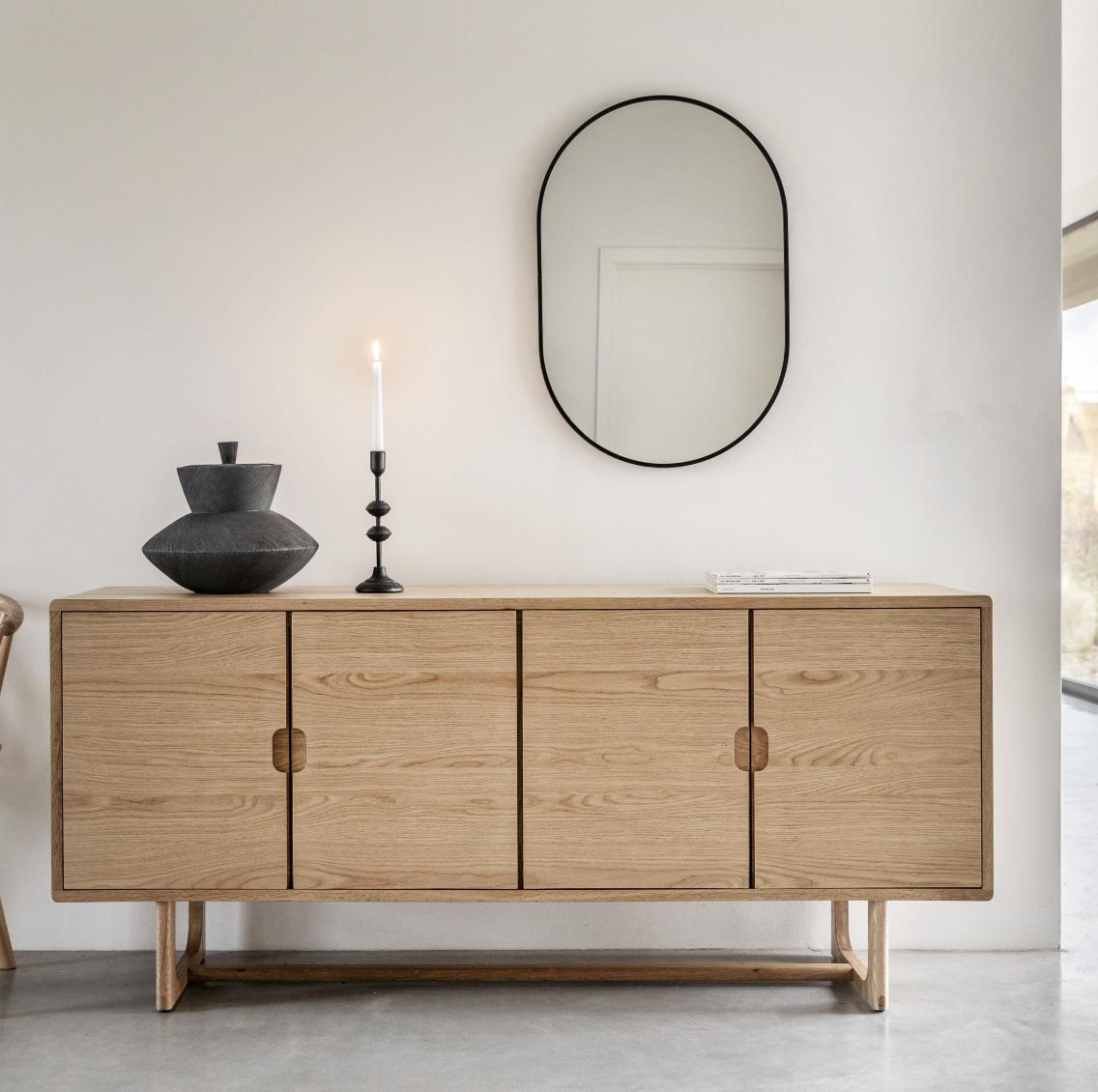 Nordia 4 Door Sideboard Natural