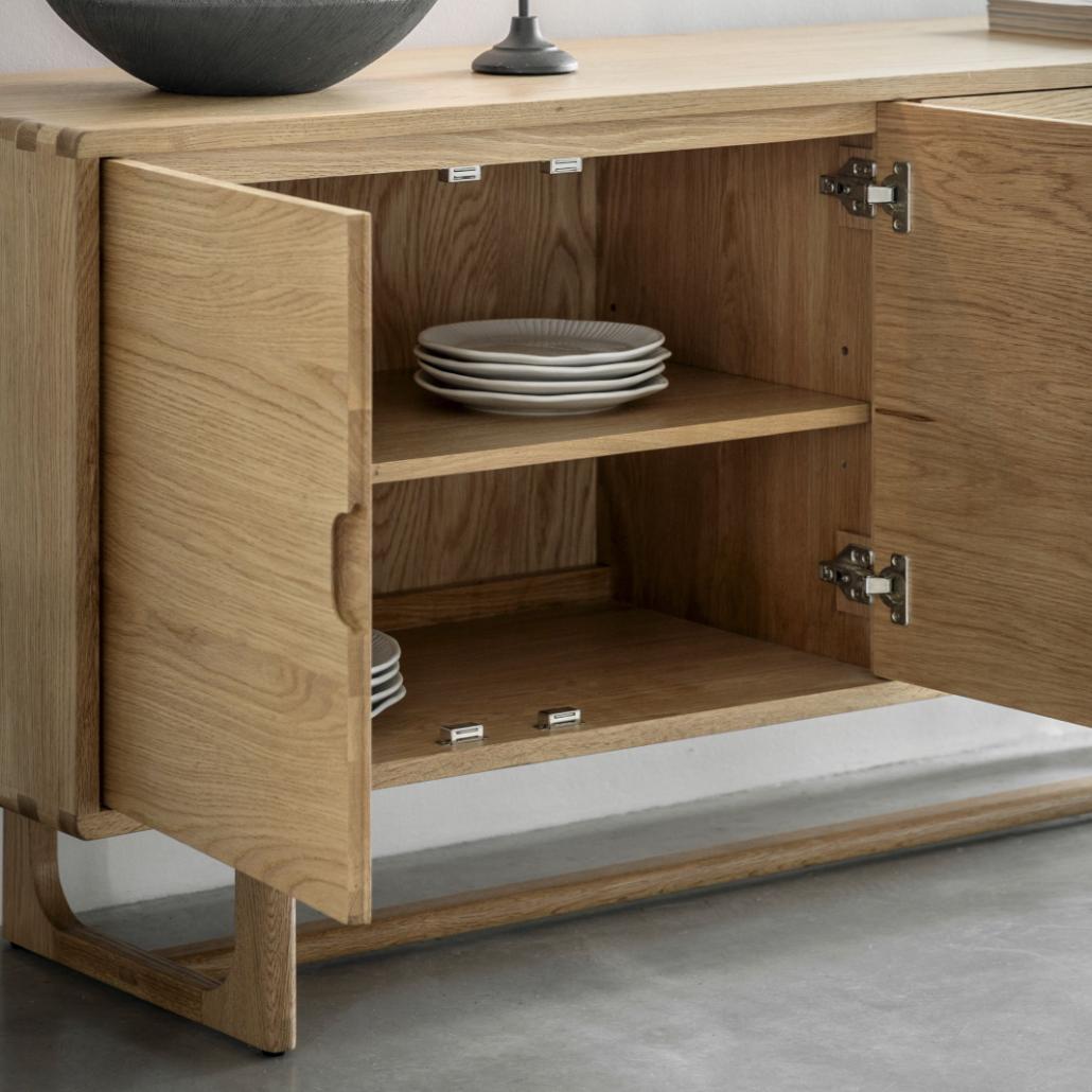 Nordia 4 Door Sideboard Natural