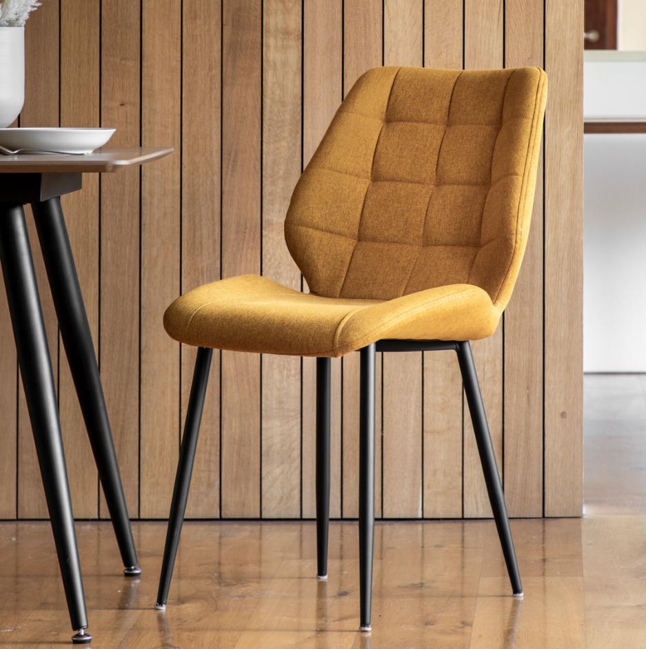 Jace Dining Chair Saffron - Set of 2
