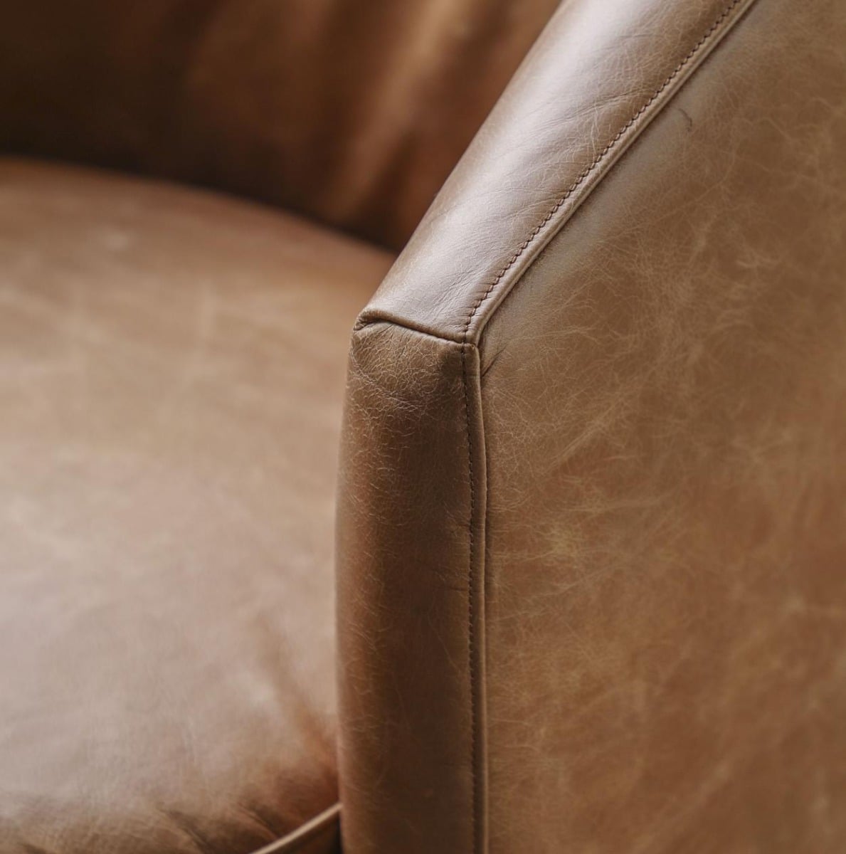 Tivoli Armchair Vintage Brown Leather