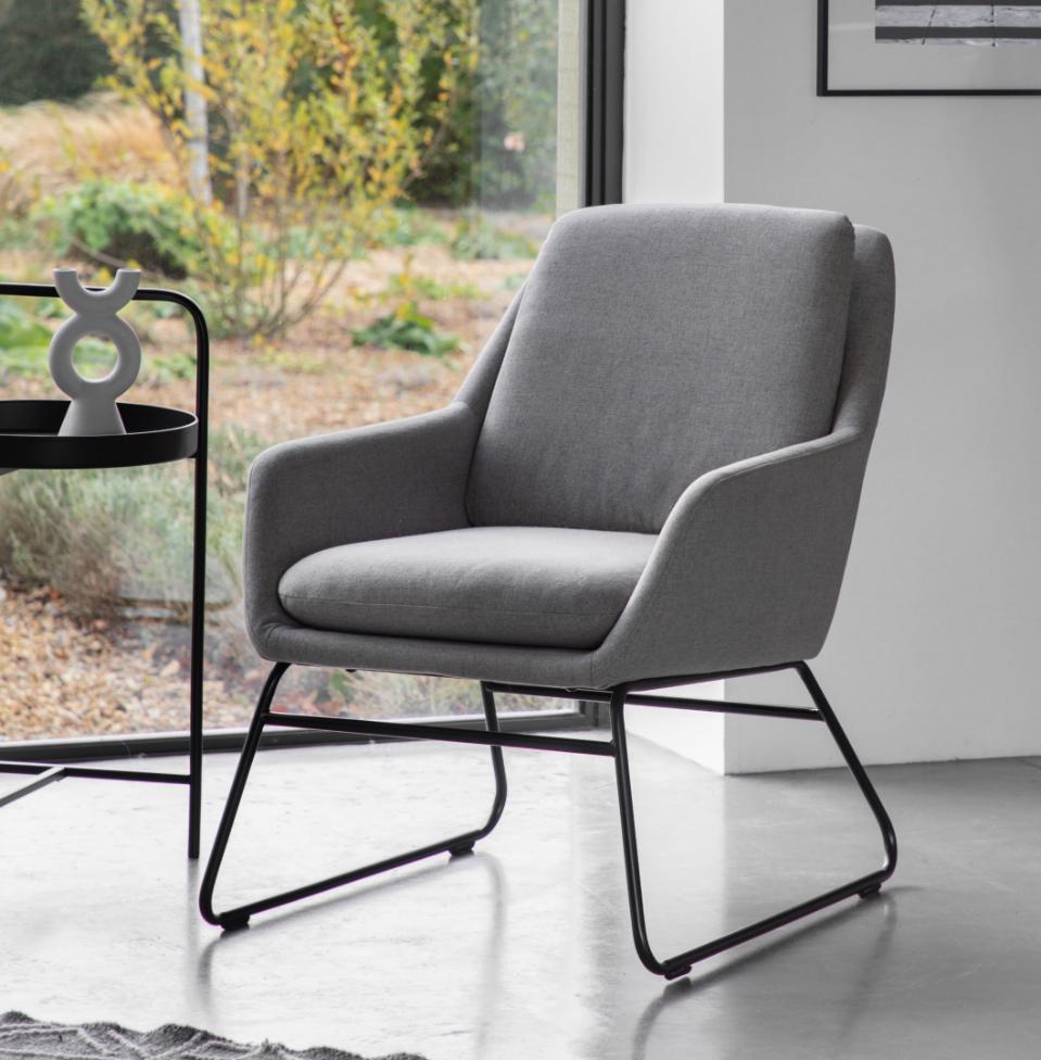 Burton Chair Light Grey