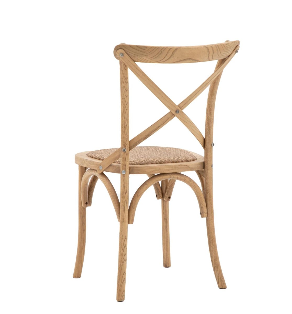 Barista Chair in Natural Rattan - Set of 2
