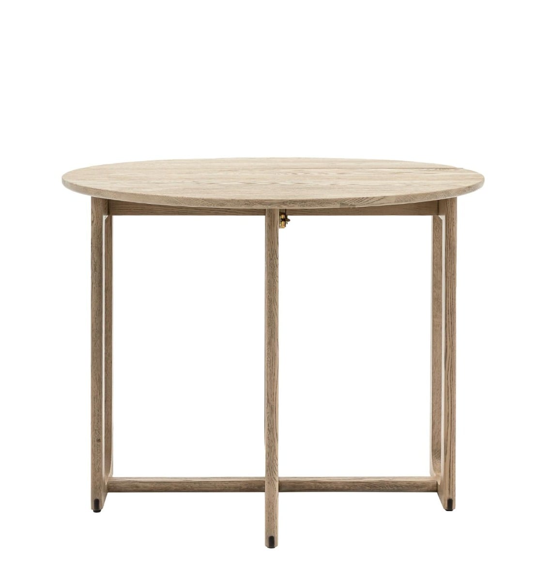 Nordia Folding Dining Table in Smoked - 100cm