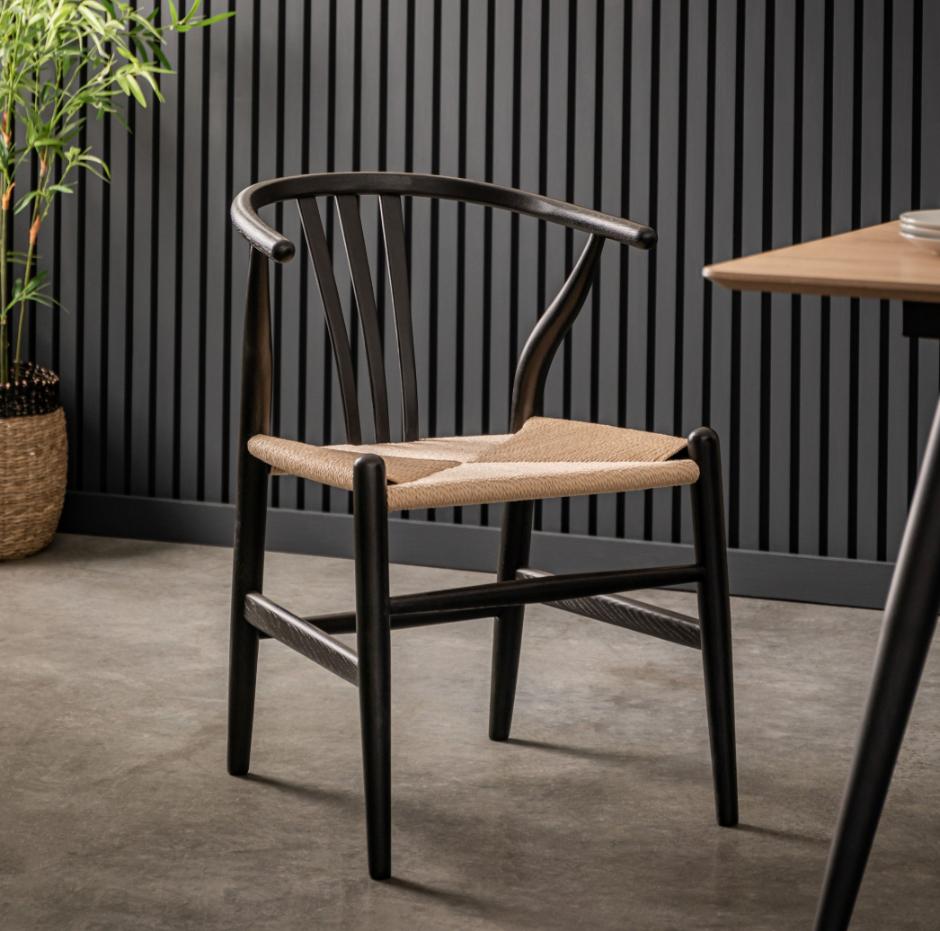 Jodie Chair in Black - Set of 2