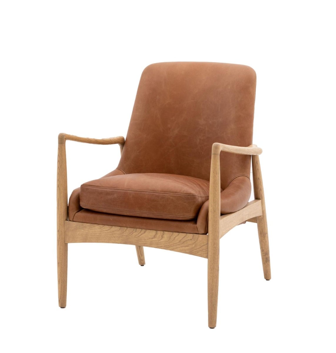 Camerra Armchair Brown Leather