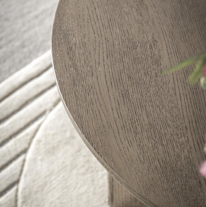 Nordia Round Coffee Table Smoked