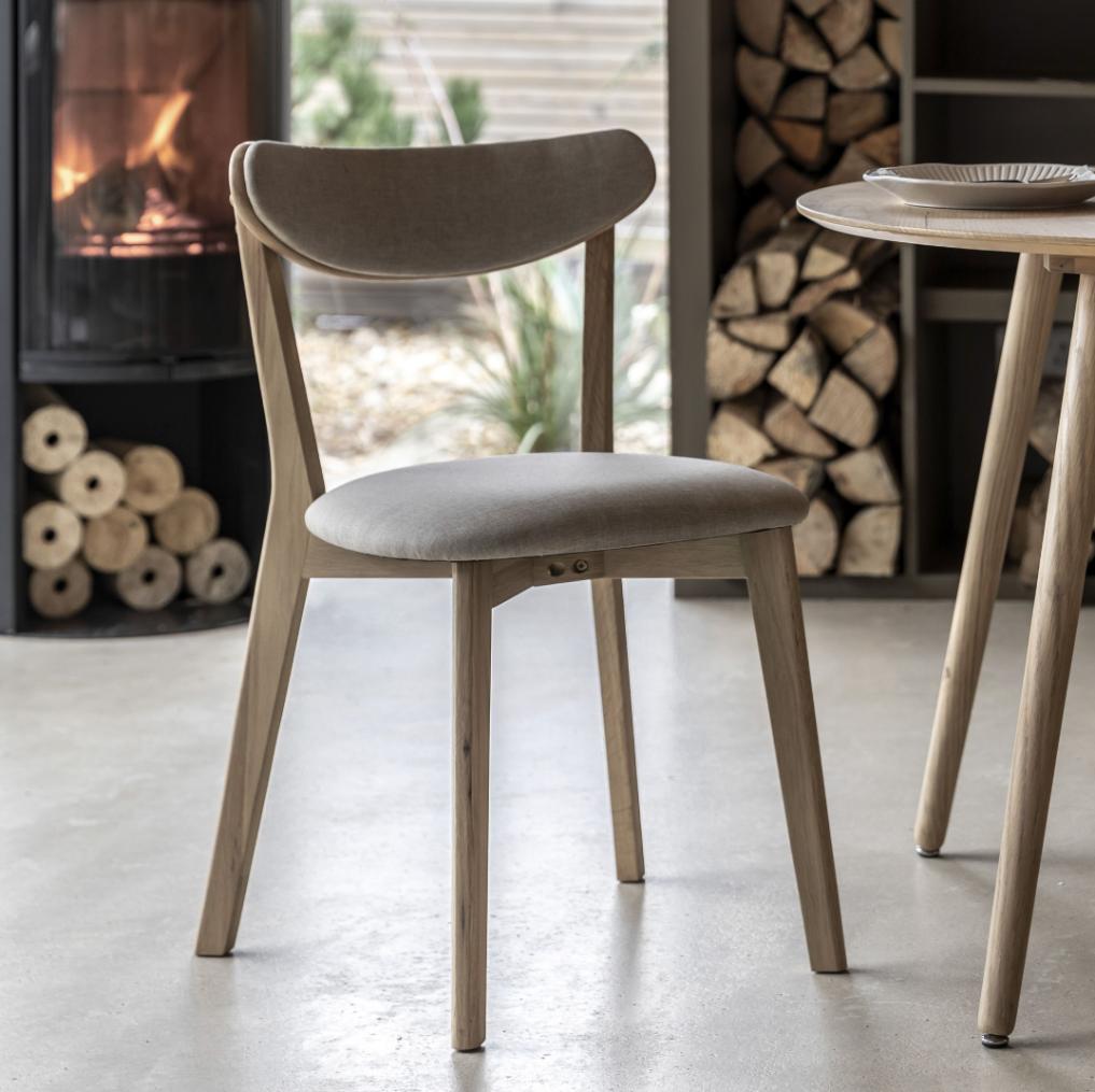 Heath Dining Chair in Natural - Set of 2