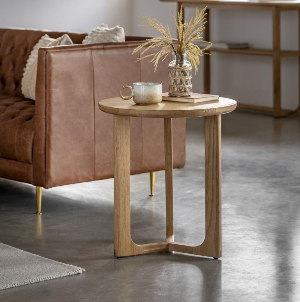 Nordia Side Table Natural Oak