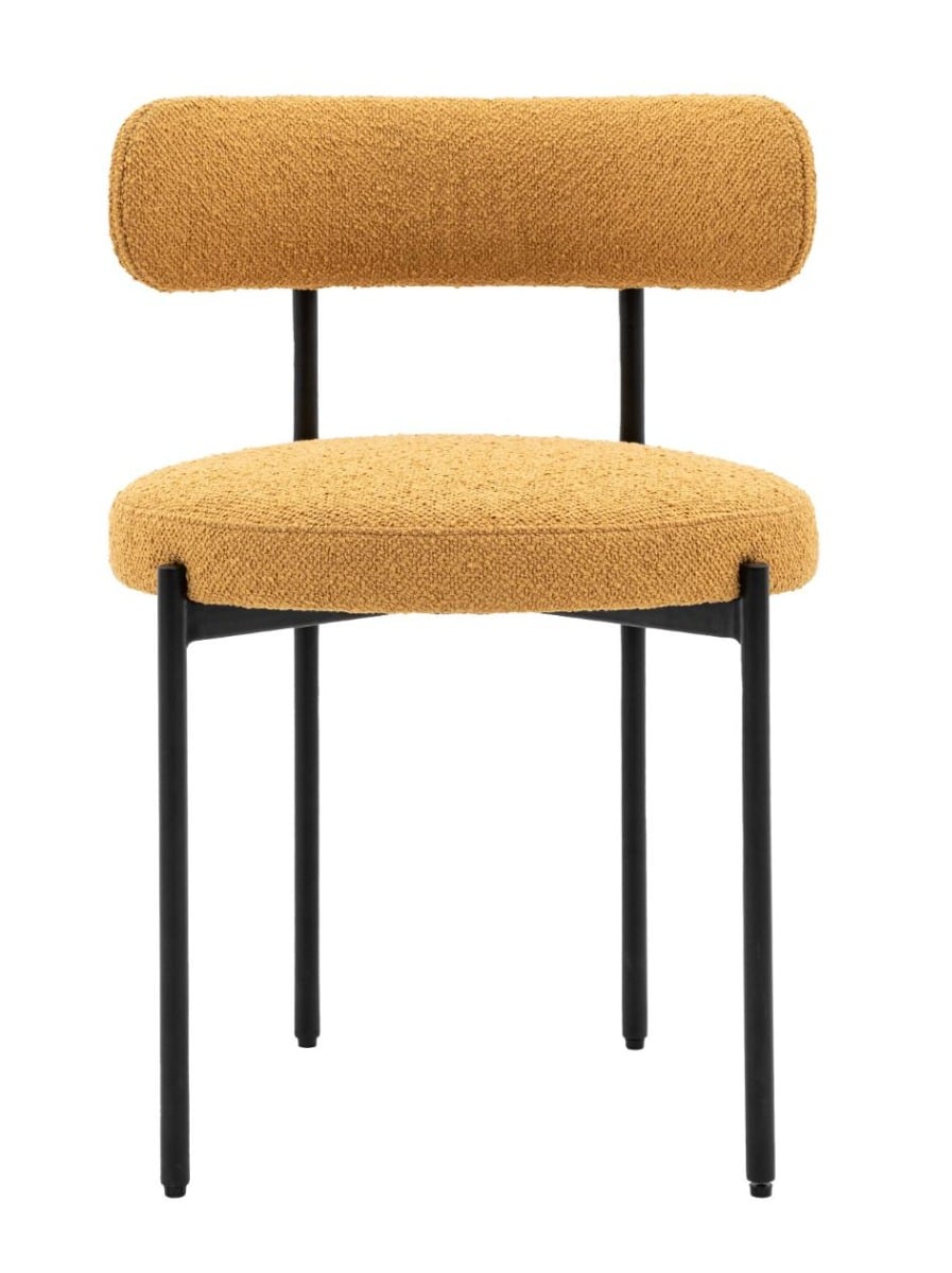 Avey Dining Chair in Ochre