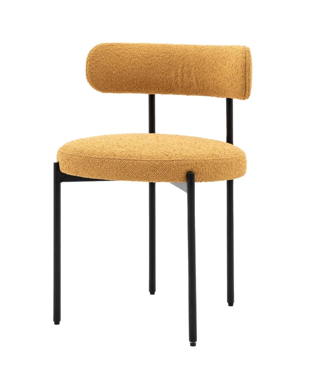Avey Dining Chair in Ochre