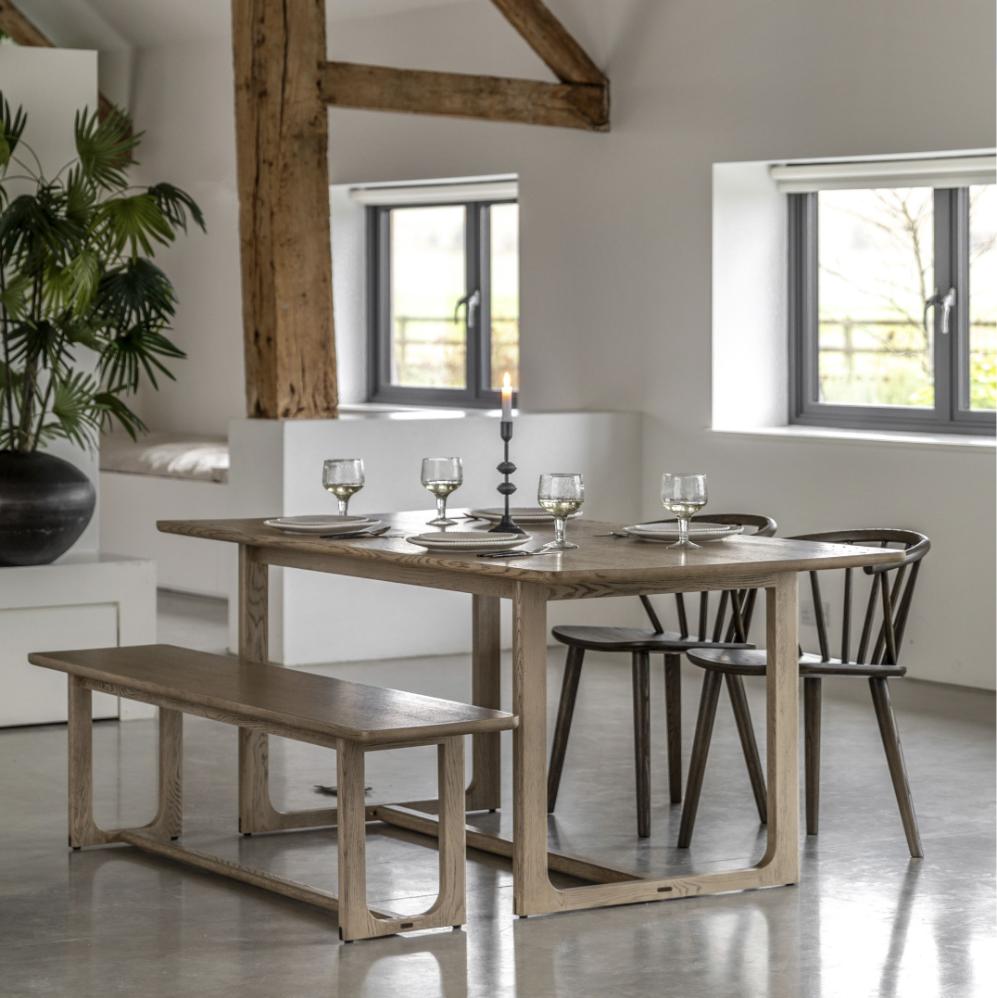 Nordia Dining Table Smoked - 180cm