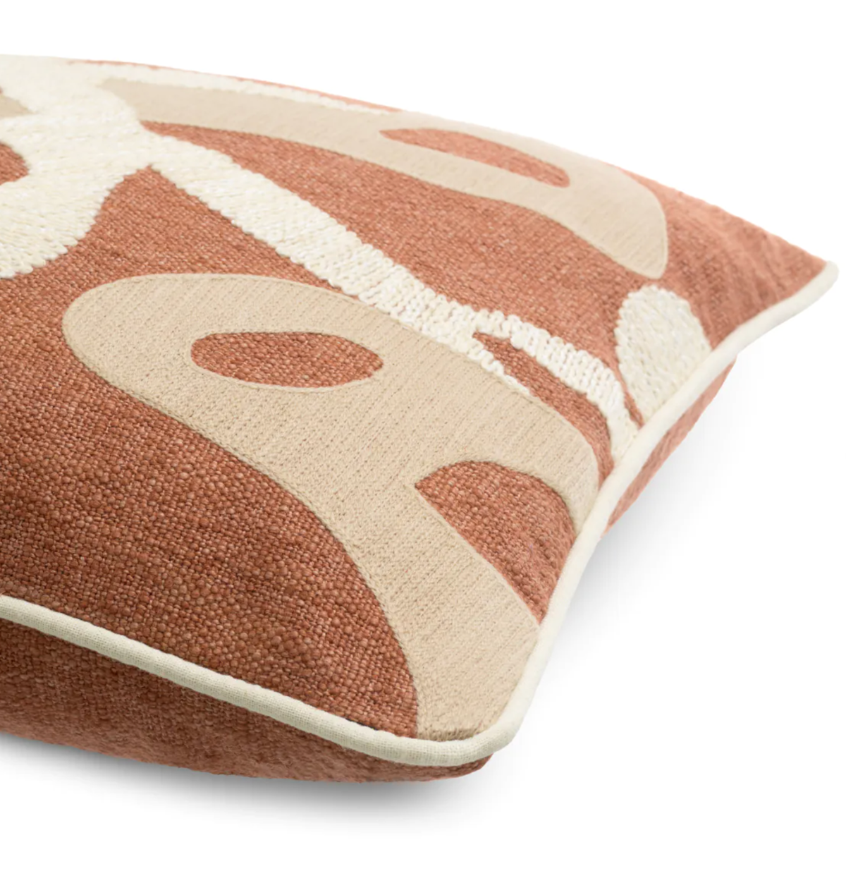Rectangular Saphira Cushion in Orange