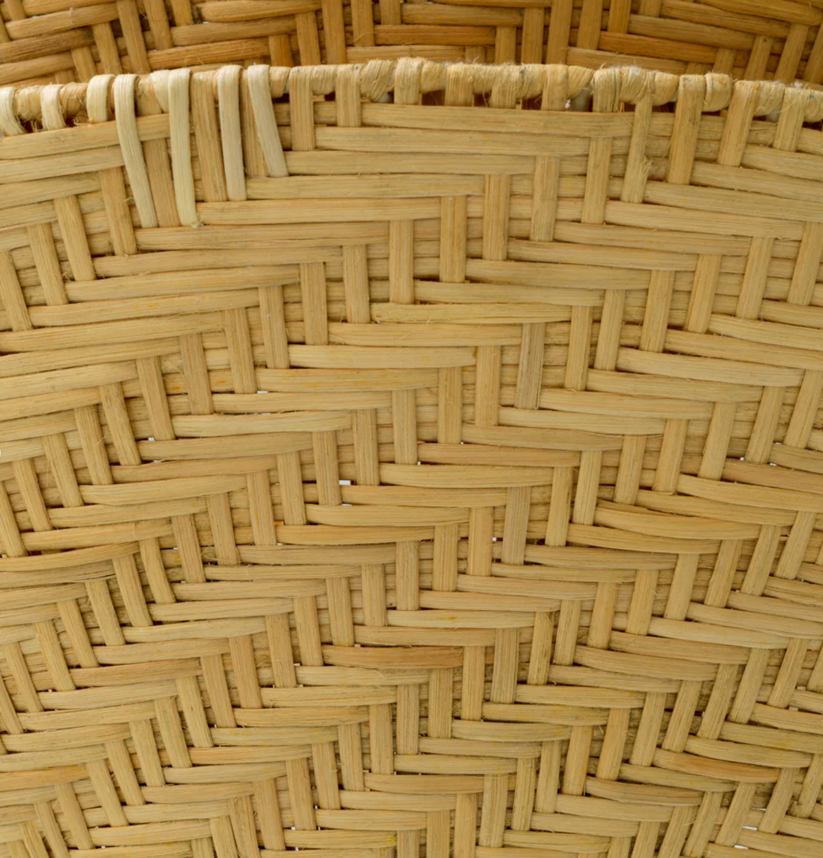 Chandelier Tavira in Natural Rattan
