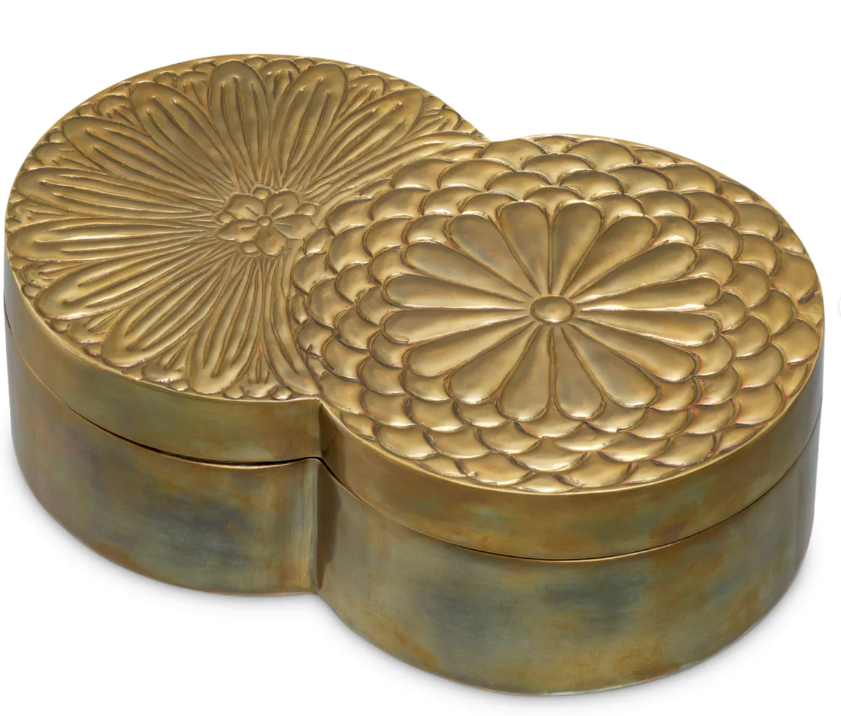 Box Meiji in Antique Brass