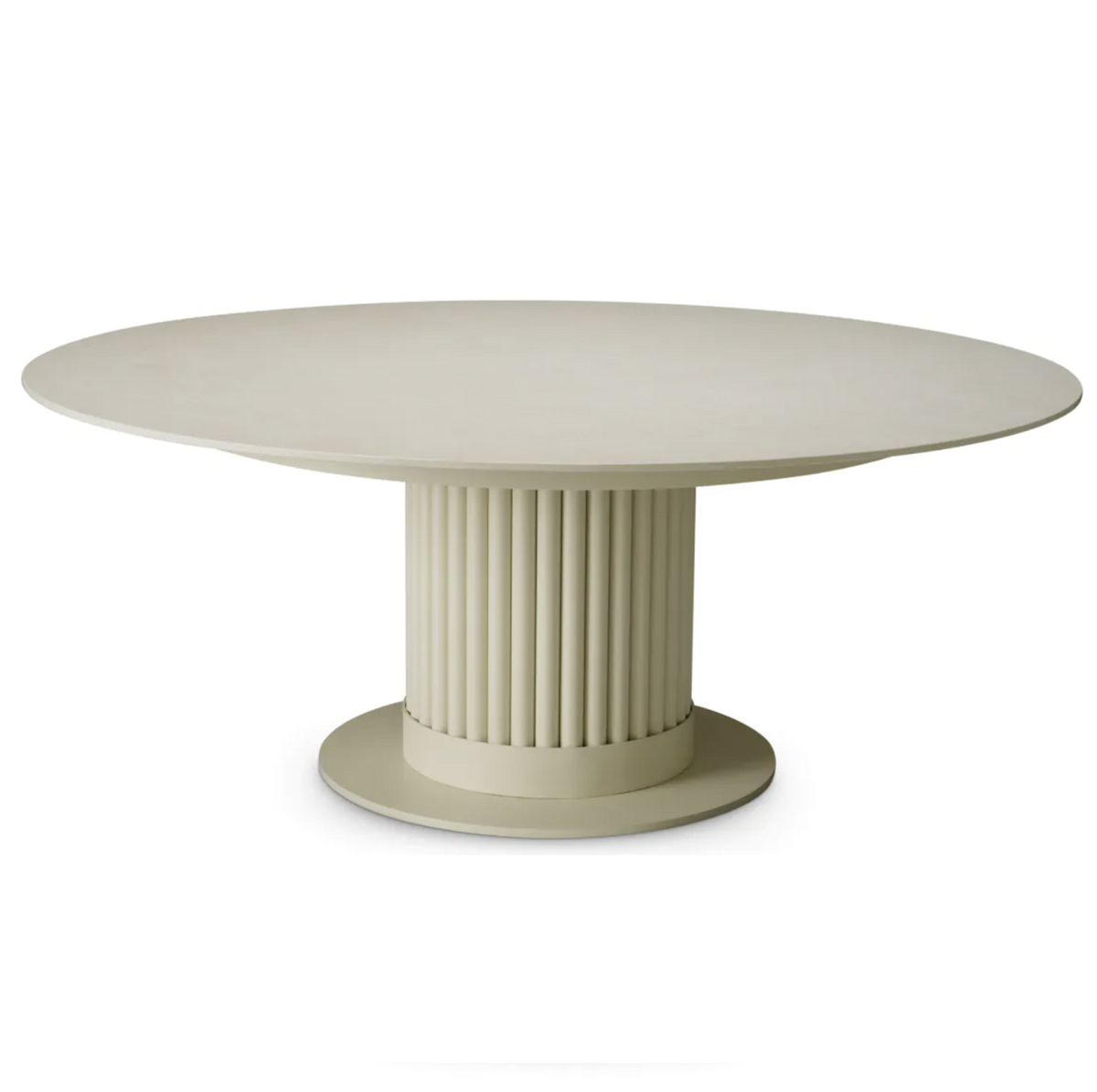 Outdoor Round Coffee Table Volterra in Sand