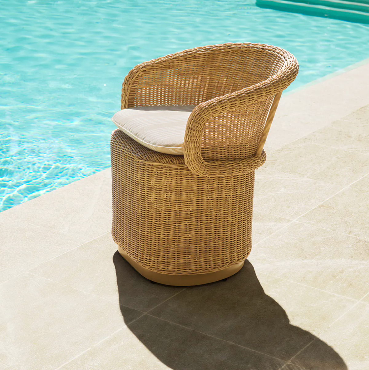 Outdoor Dining Chair San Remo in Saville Beige