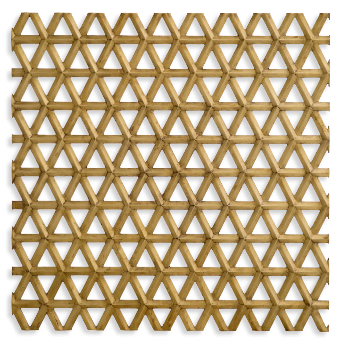 Aureus Wall Object in Vintage Brass