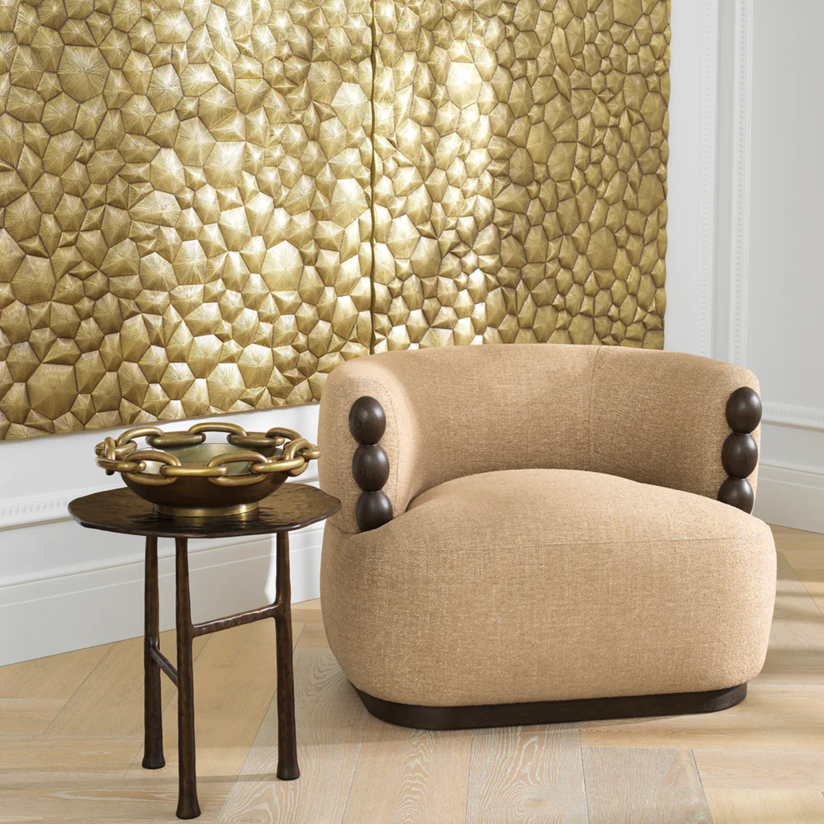 Chair Grimaud in Renato Honey