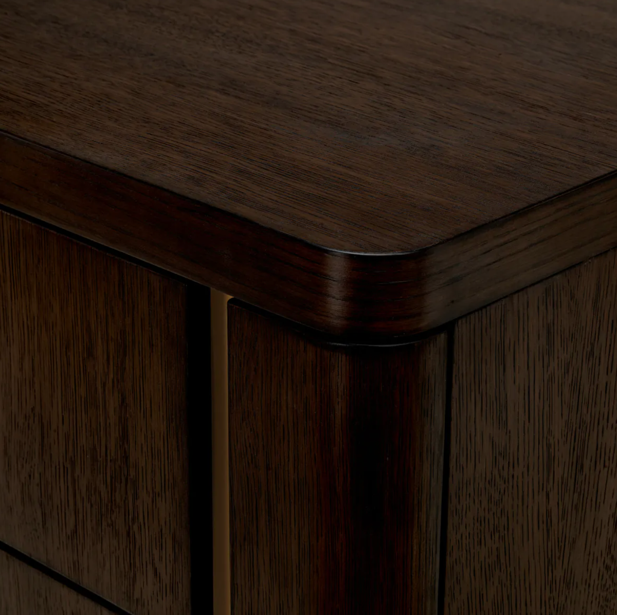 Small Nightstand Modesto in Mocha