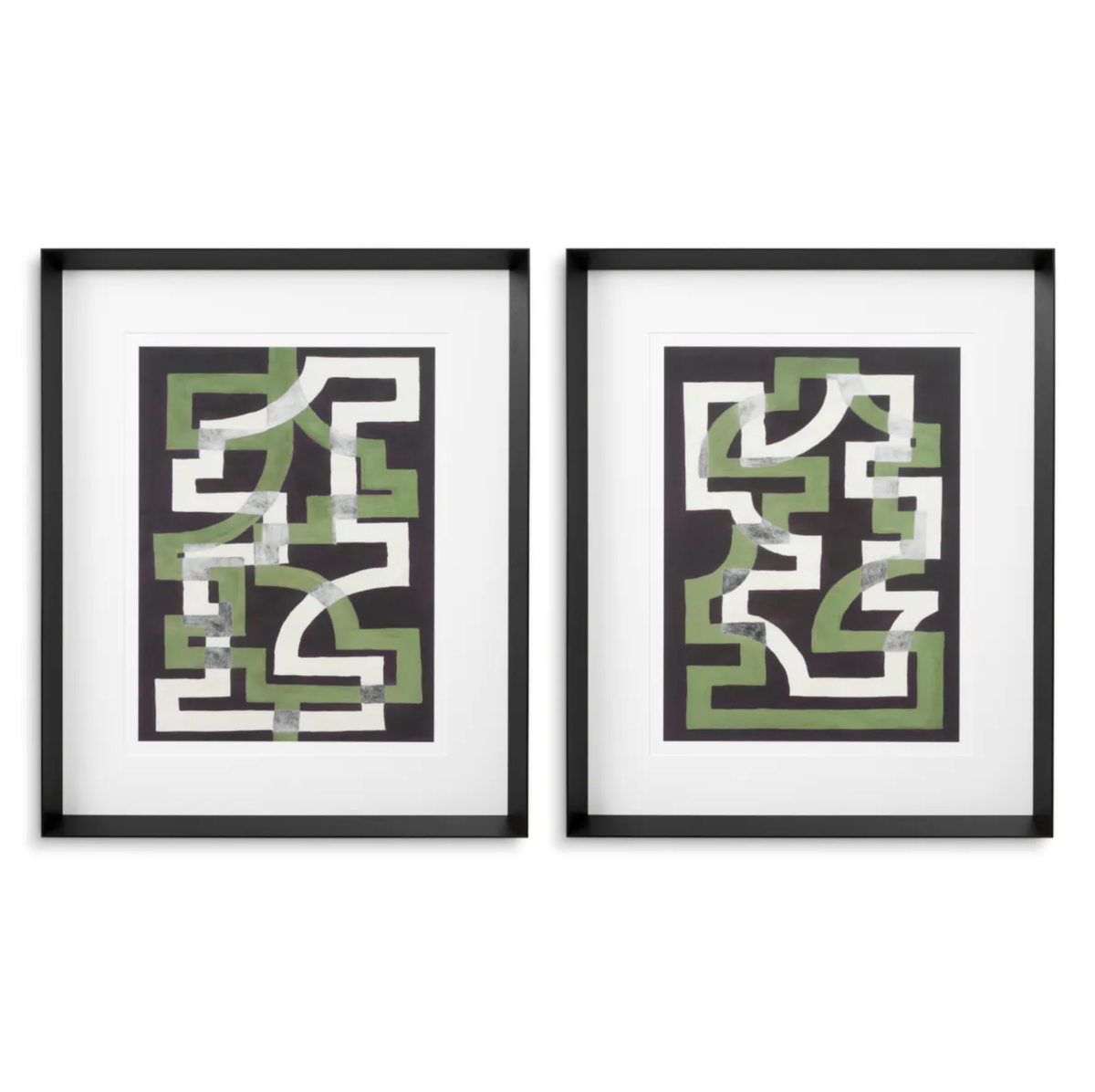 Print Window Trellis by Michael Willett - Set of 2