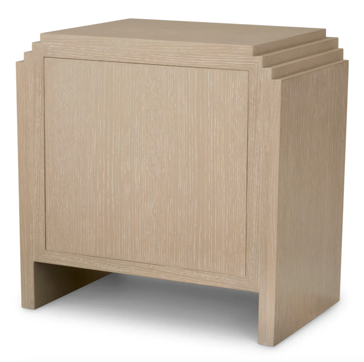 Nightstand ArtDeco in Washed Oak