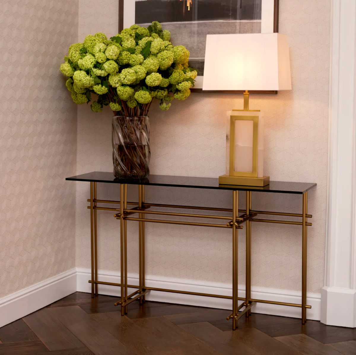 Murray Table Lamp in Matte Brass