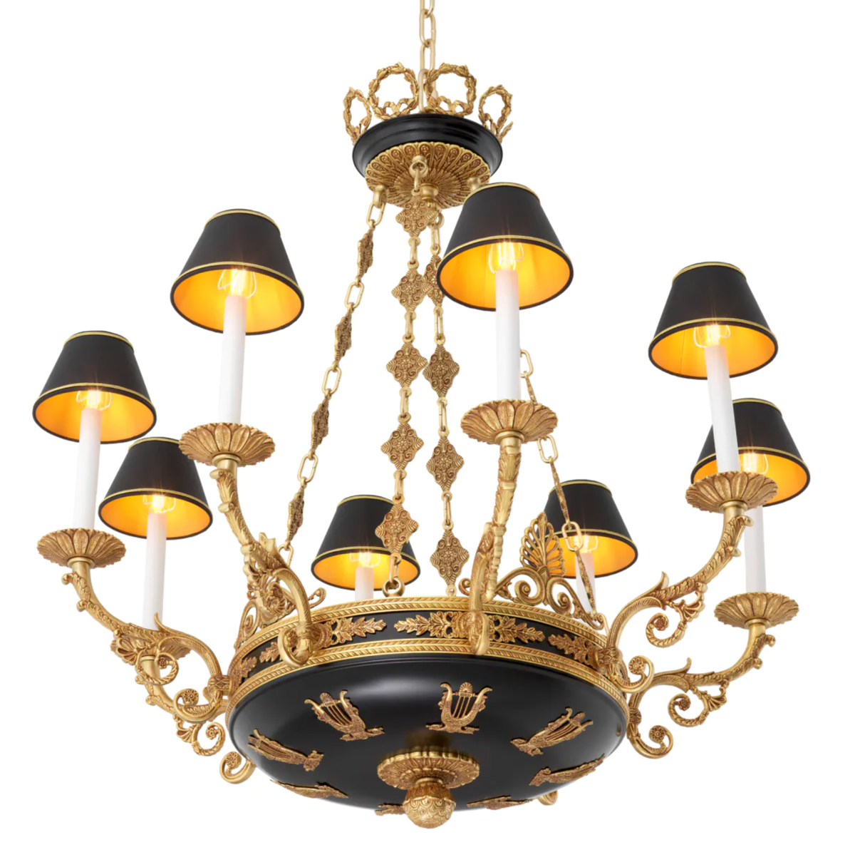 Palais Chandelier in Antique Gold