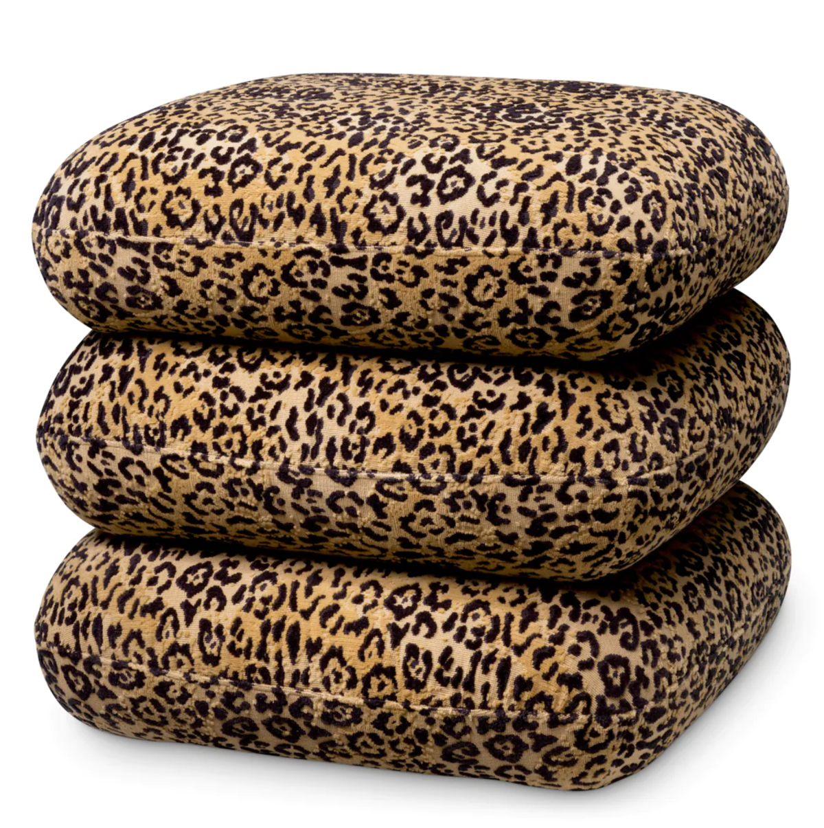 Greenwich Stool in Leopard