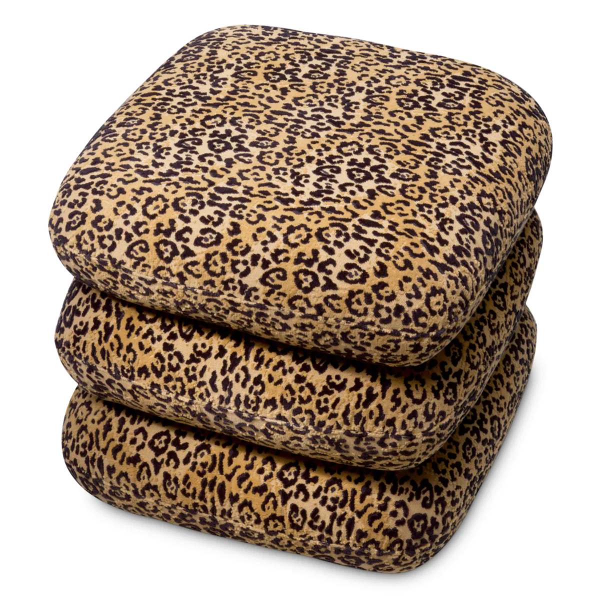 Greenwich Stool in Leopard