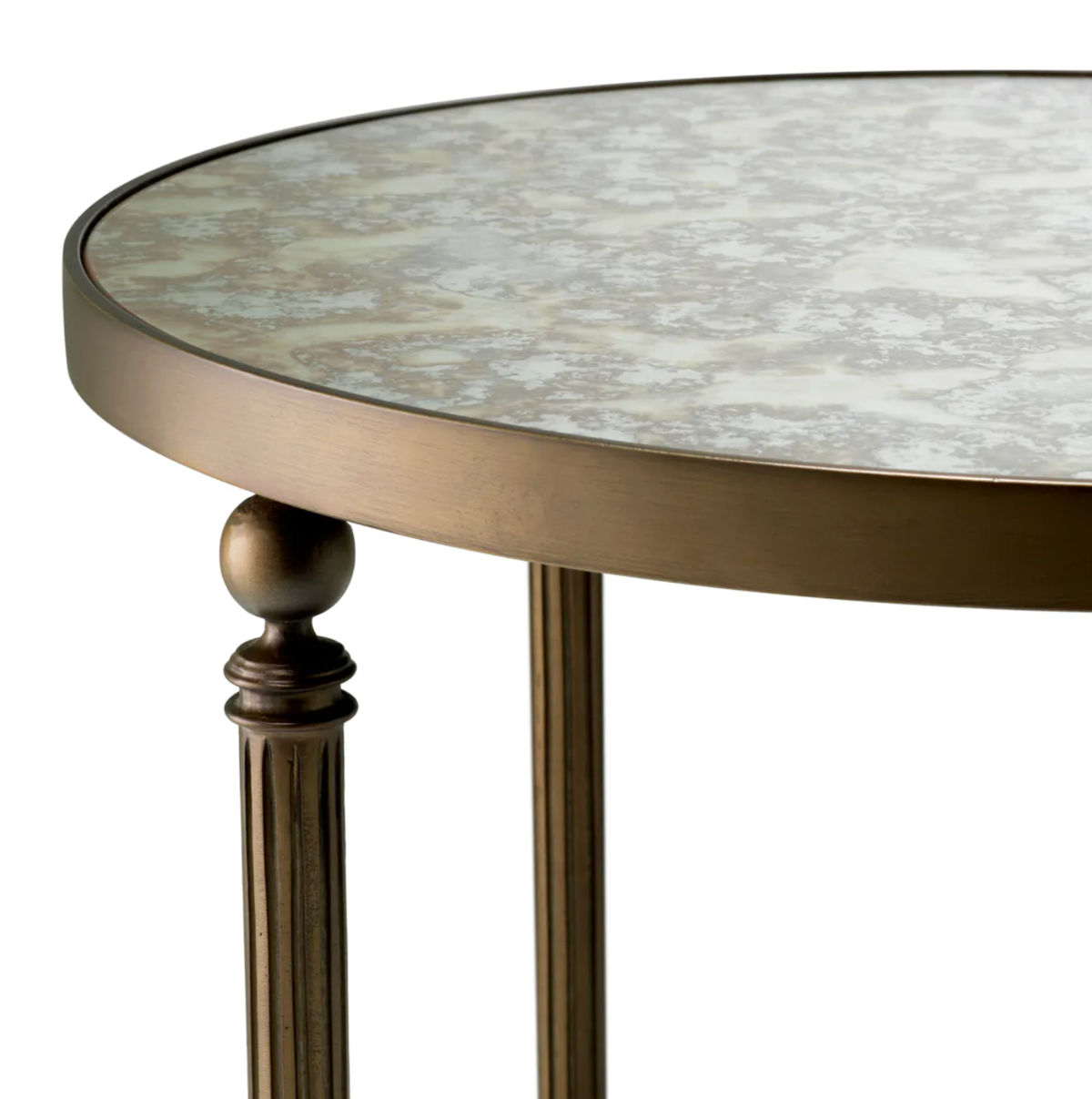 Bowery Side Table in Bronze