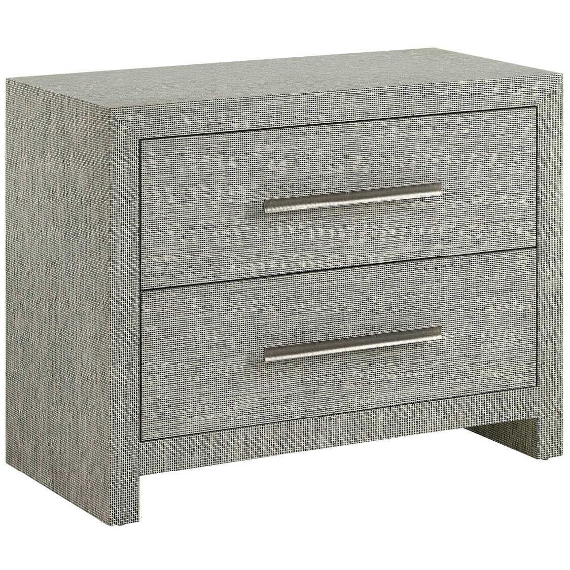 Seascape Wide 2-Drawer Bedside Table