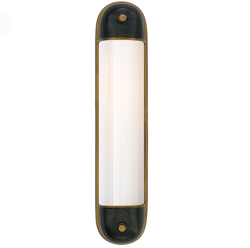 Selecta Long Wall Light | Bronze & Antique Brass