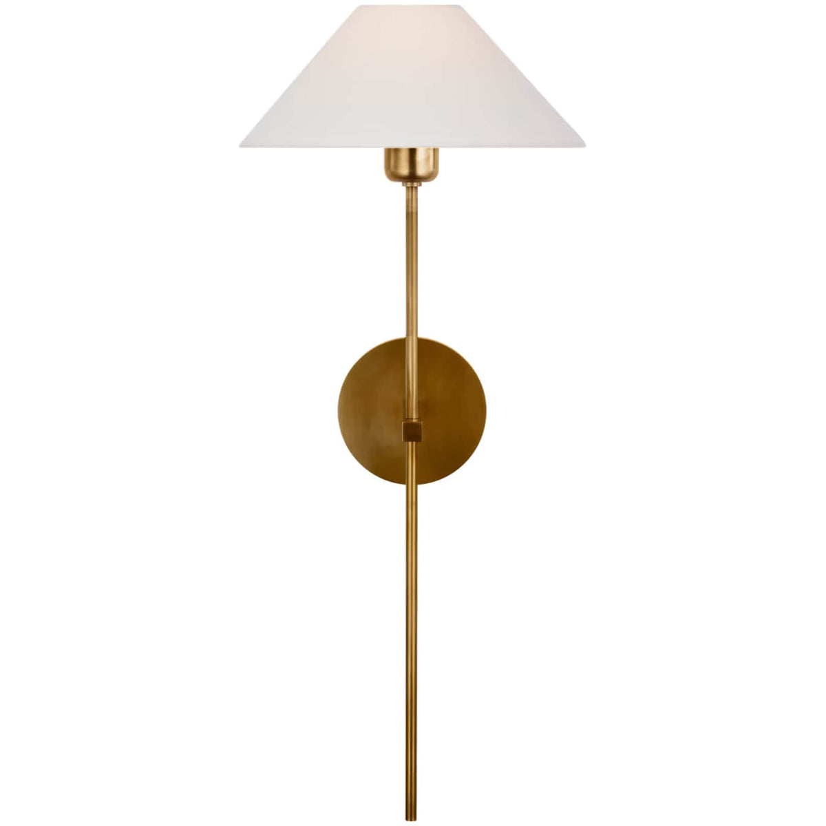Hackney 25" Tail Wall Sconce in Hand-Rubbed Antique Brass