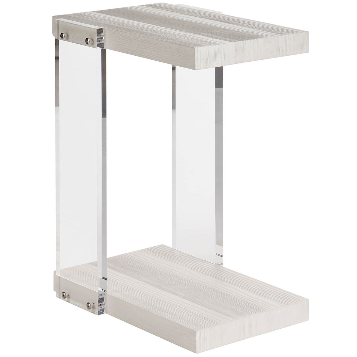 St Kitts Cantilever Side Table in White Sand