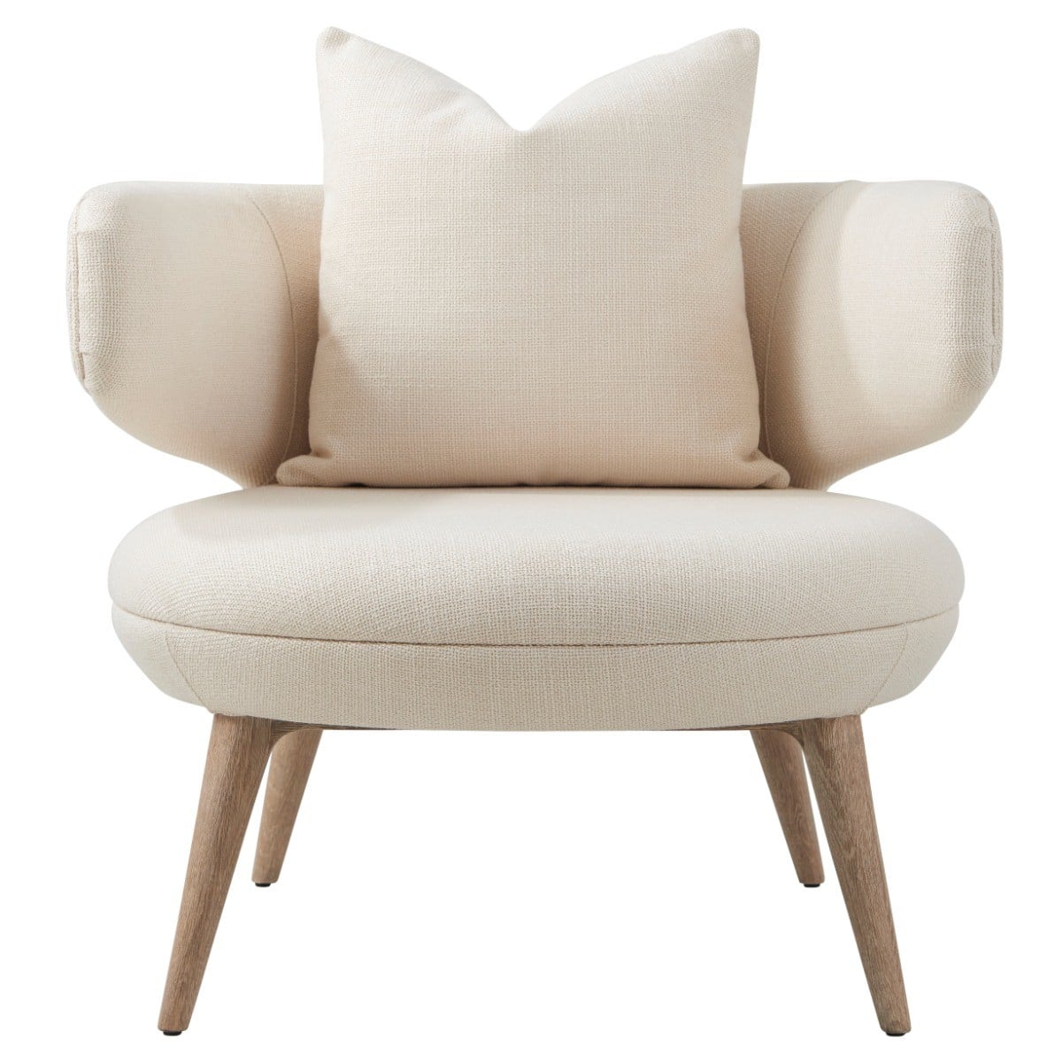 Repose Wooden Upholstered Occasional Chair
