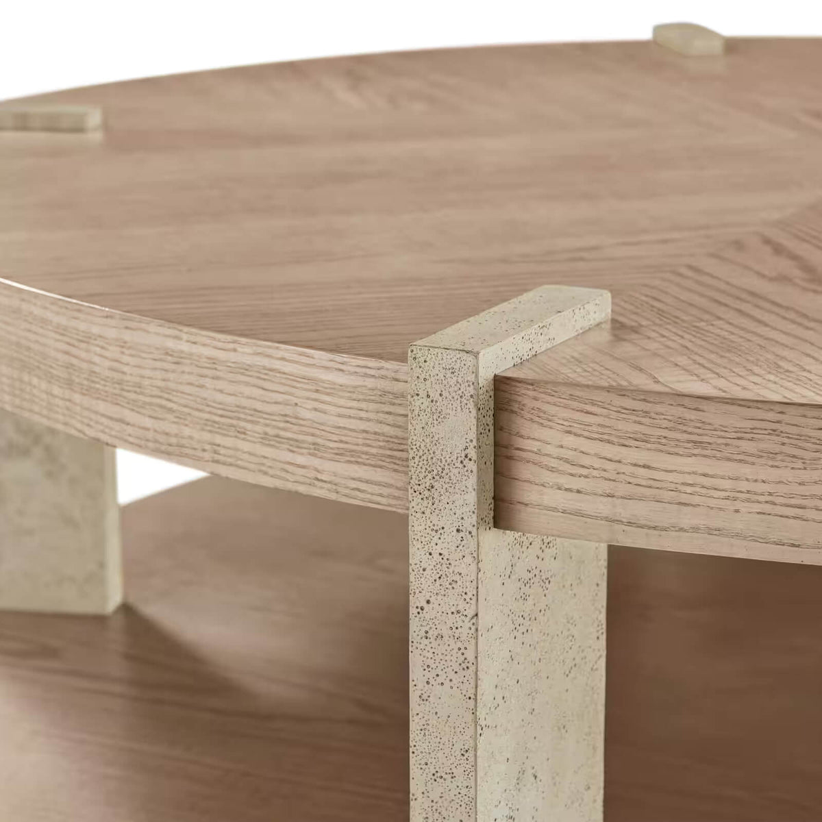 Catalina Round Coffee Table in Dune