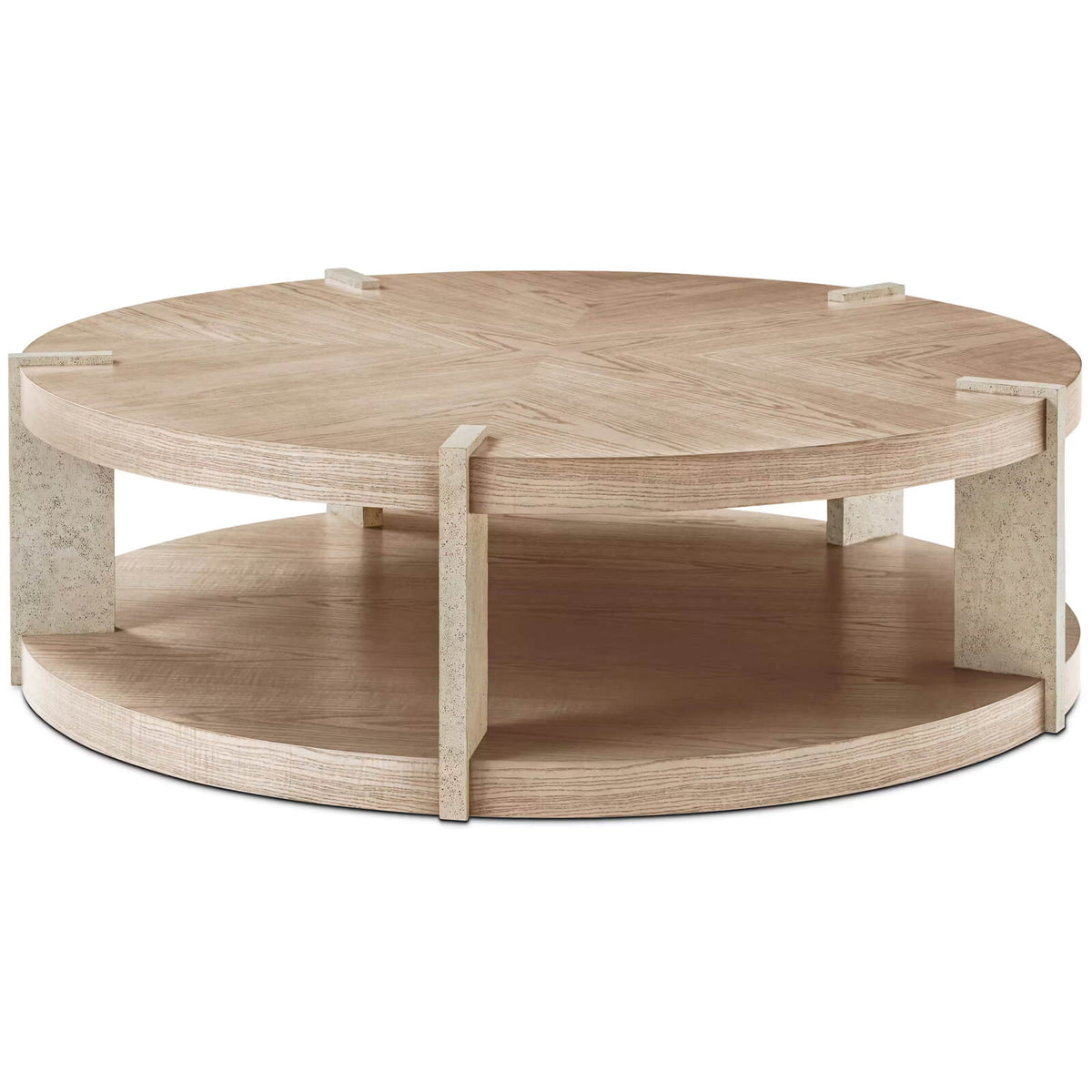 Catalina Round Coffee Table in Dune