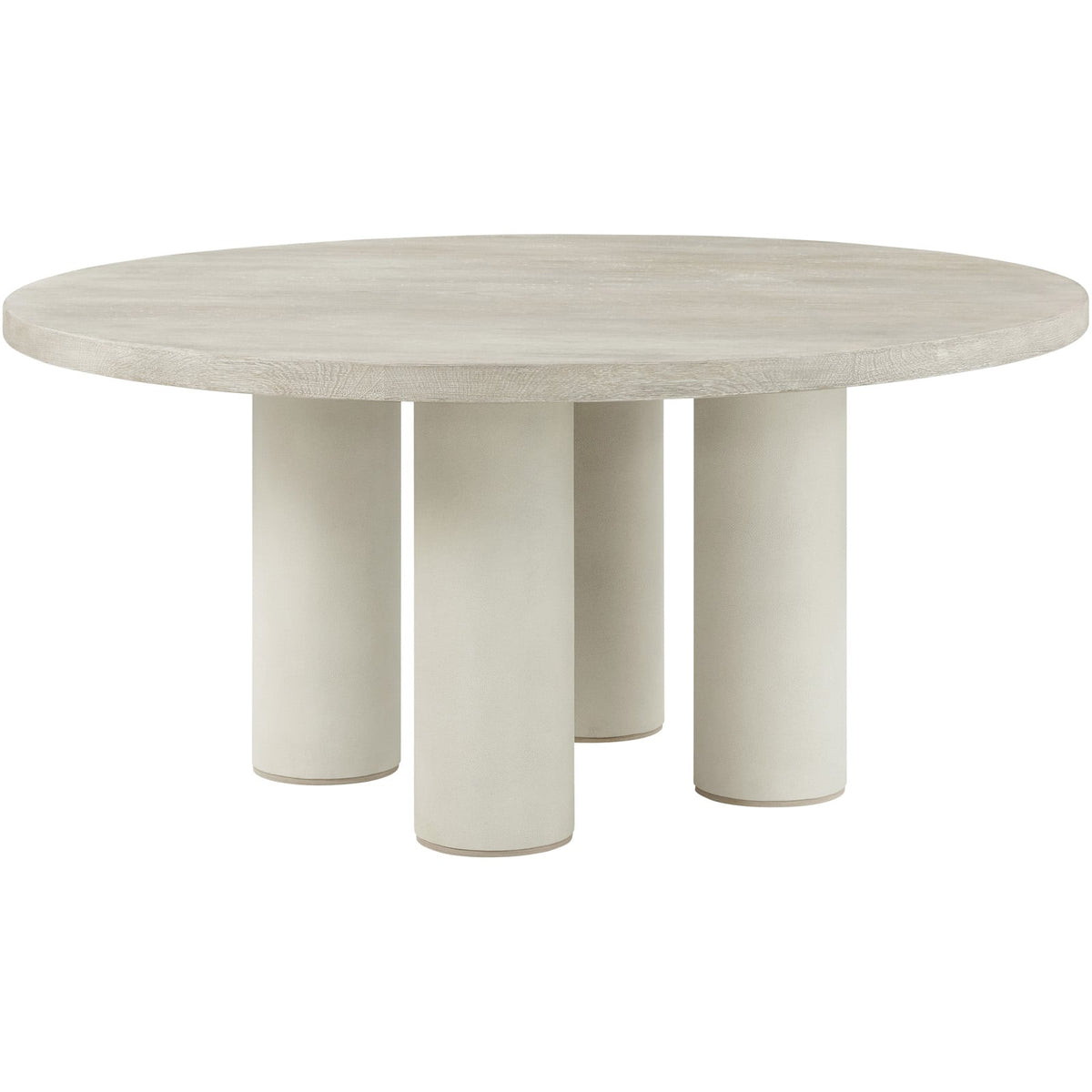 Maxwell Round Dining Table in Light - 163cm