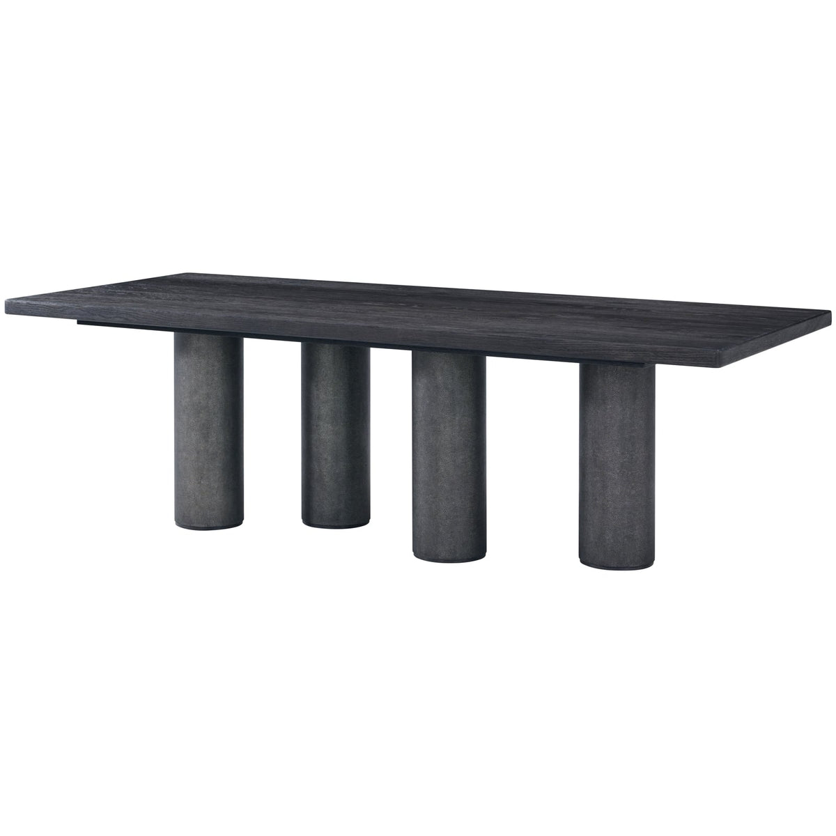Wooden Dining Table in Dark - 240cm