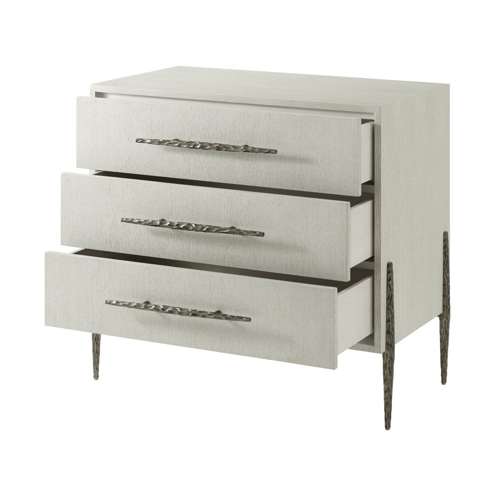 Bedside Essence Three Drawer Nightstand