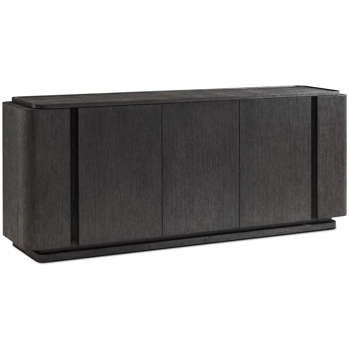Repose Triple Door Sideboard in Charcoal Oak
