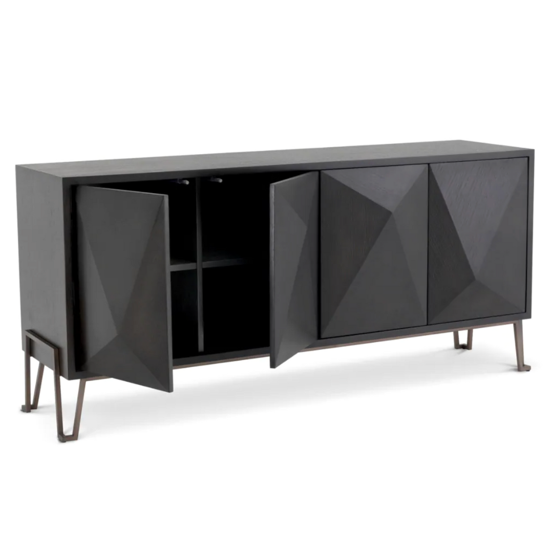 Highland Sideboard in Charcoal Brown