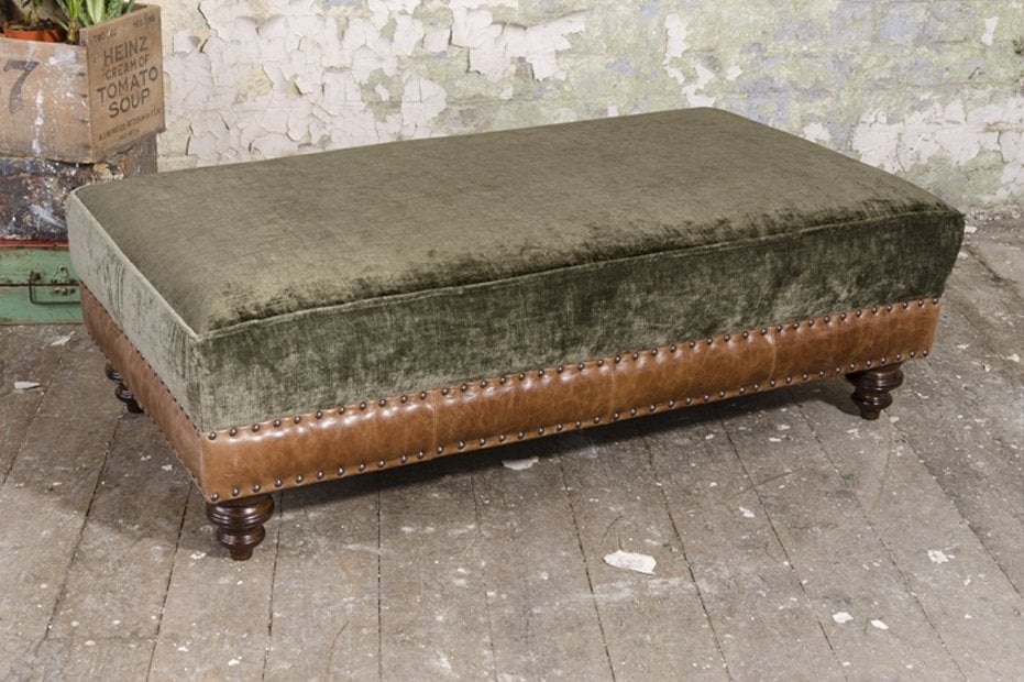 Constable Rectangular Stool Made To Order