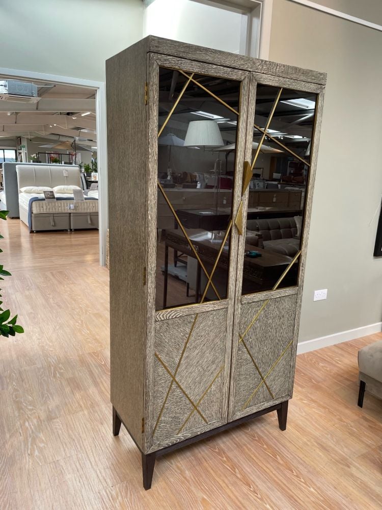 Outlet Jonathan Charles Geometric Display Cabinet