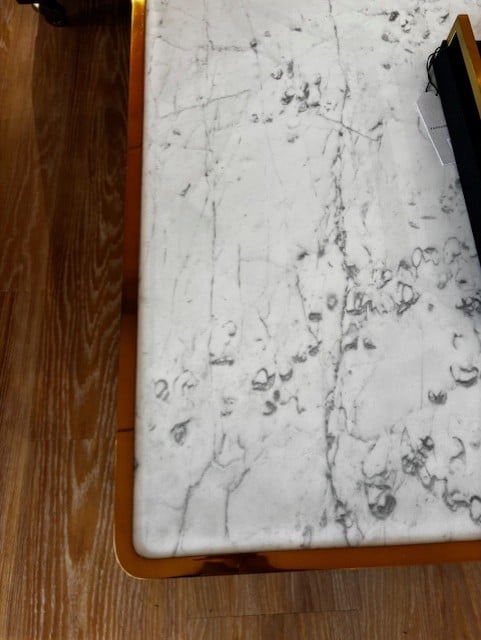 Outlet Jonathan Charles Calcutta Marble Coffee Table