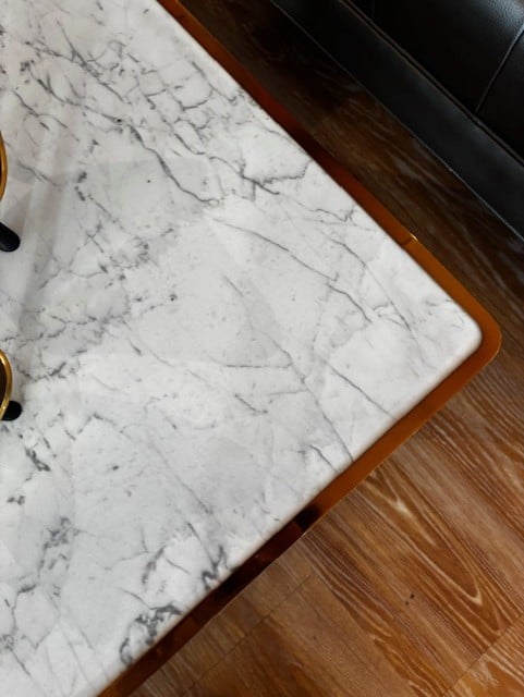Outlet Jonathan Charles Calcutta Marble Coffee Table
