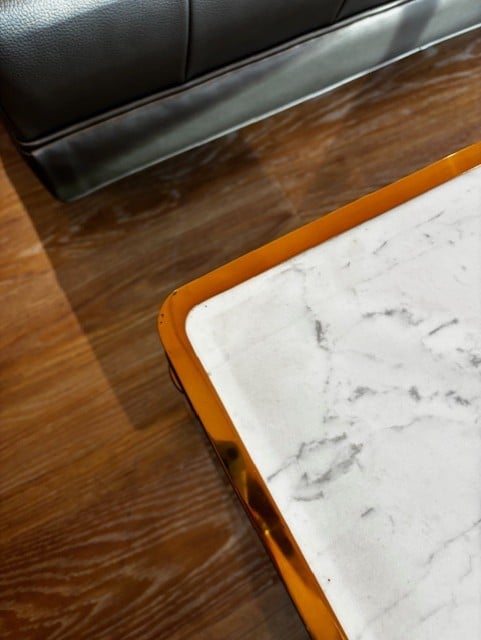 Outlet Jonathan Charles Calcutta Marble Coffee Table