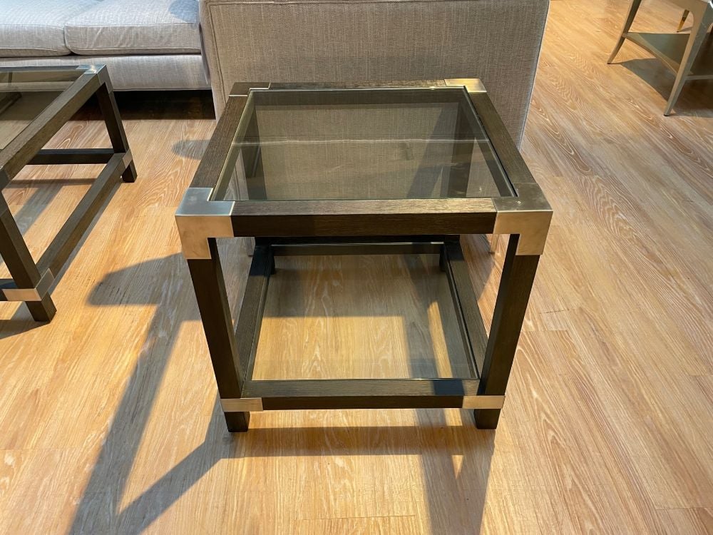 Clearance Ta Studio Square Side Table Rayan in Anise